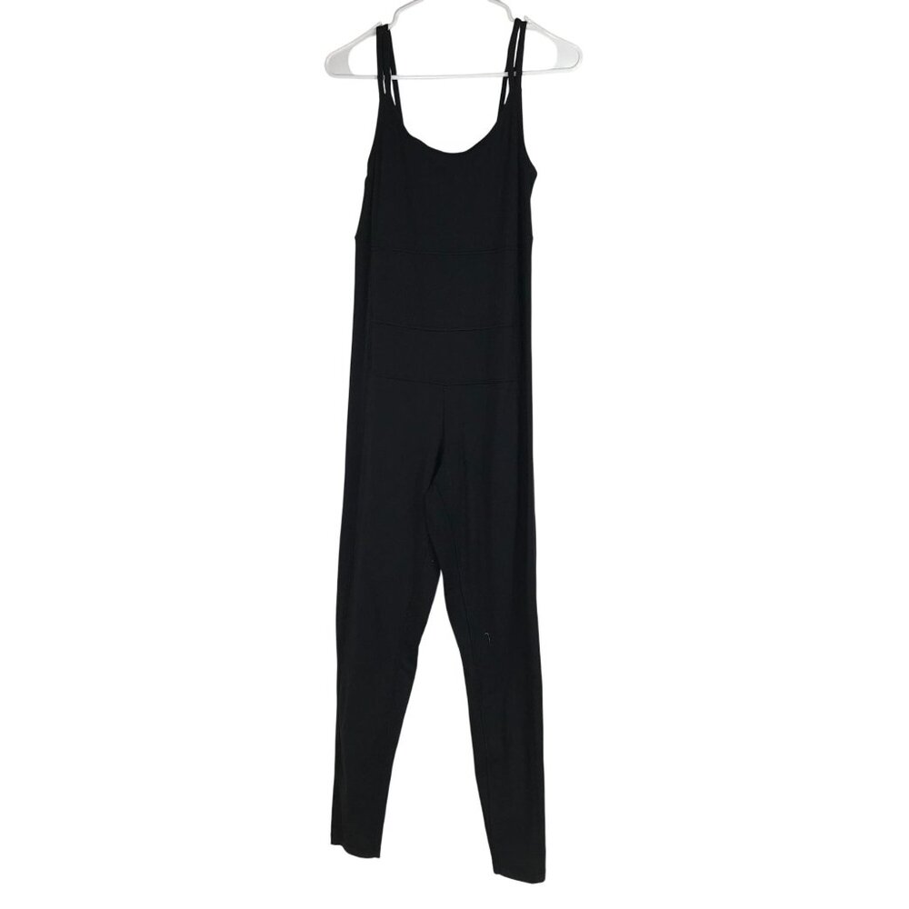 GAME - WOMEN'S XSMALL -BLACK SPAGHETTI STRAP NYON BLEND JUMPSUIT
